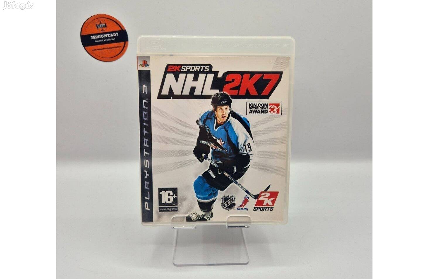 NHL 2K7 - PS3 játék, használt