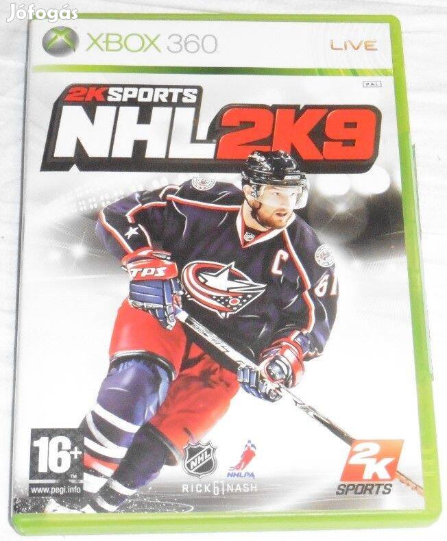 NHL 2k9 (Jégkorong) Gyári Xbox 360 Játék akár féláron