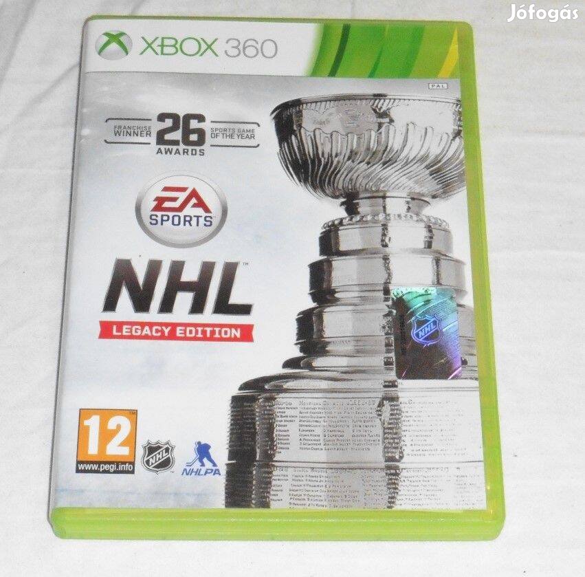 NHL Legacy (NHL 16.) (Jégkorong) Gyári Xbox 360 Játék akár féláron