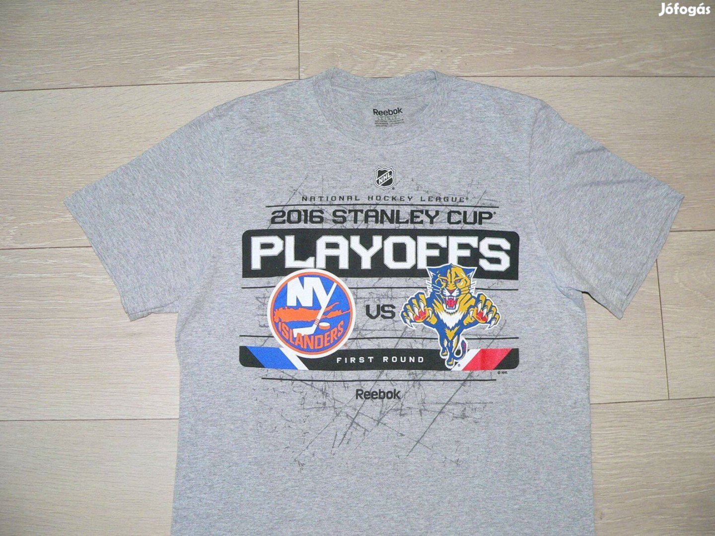 NHL Stanley Cup 2016 Islanders - Panthers rövid ujjú póló - Reebok (S)