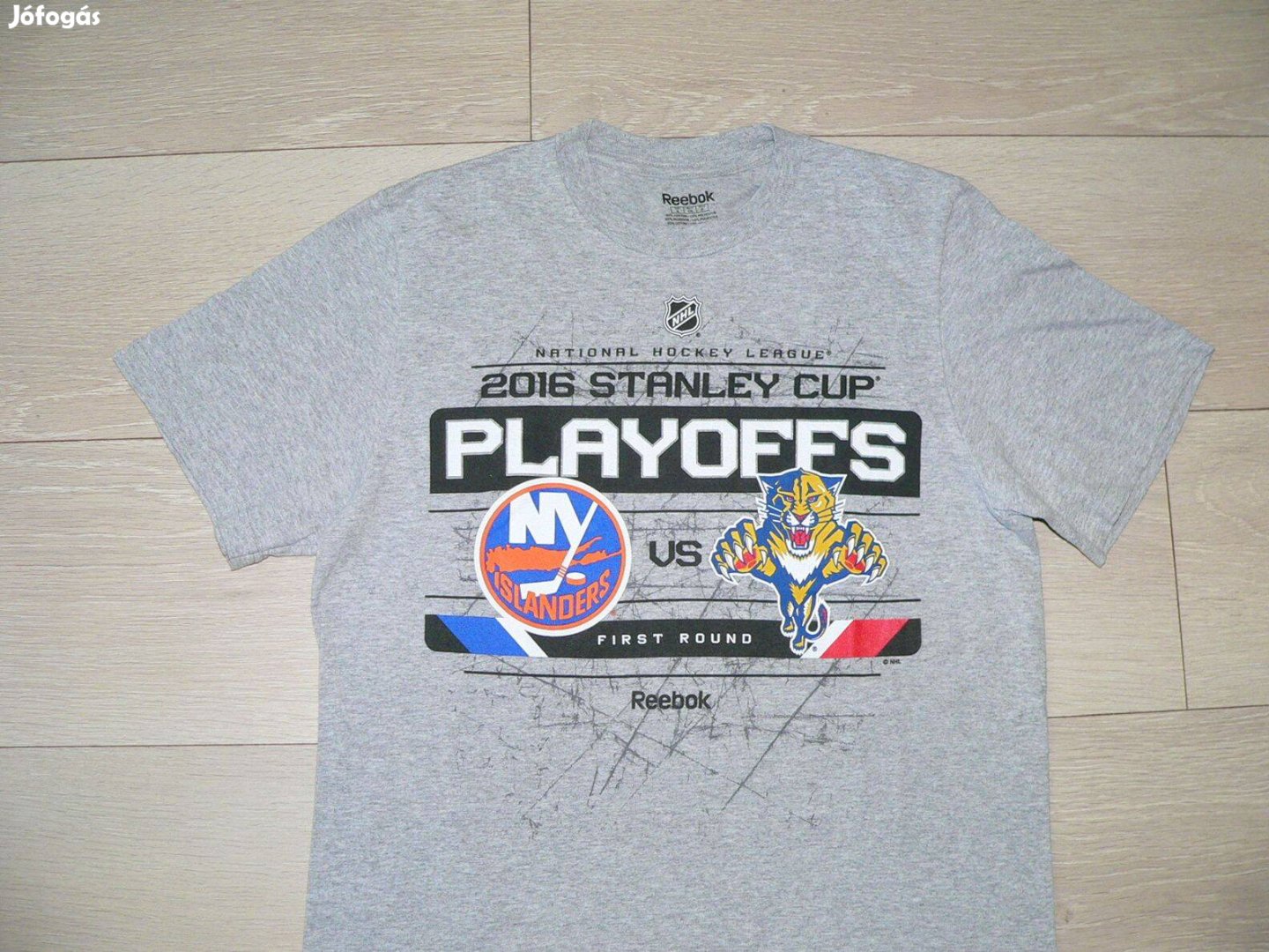 NHL Stanley Cup 2016 Islanders - Panthers rövid ujjú póló - Reebok (S)