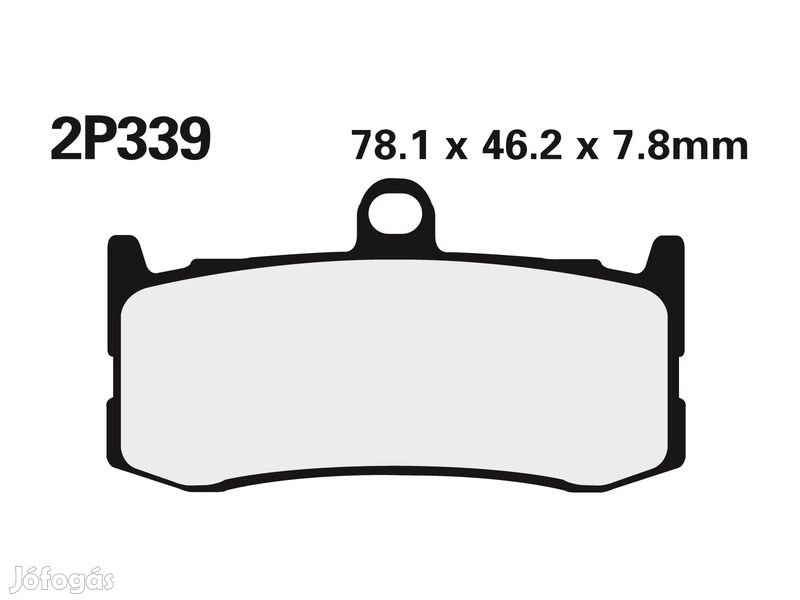 NISSIN Utcai/Terep Fémbetétes Fékbetétek - 2P-339ST
