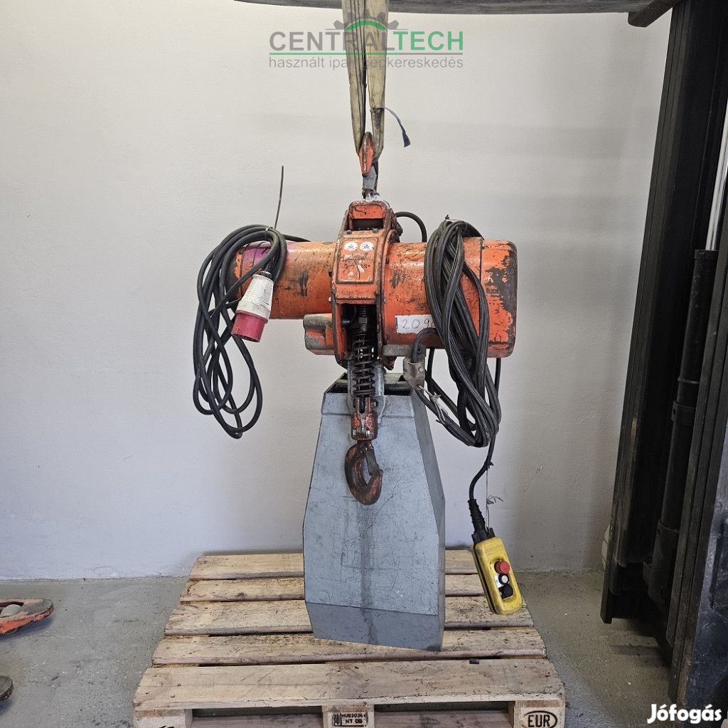 NITCHI Elektromos láncos emelő 3000kg 18m emmag  ipari daru