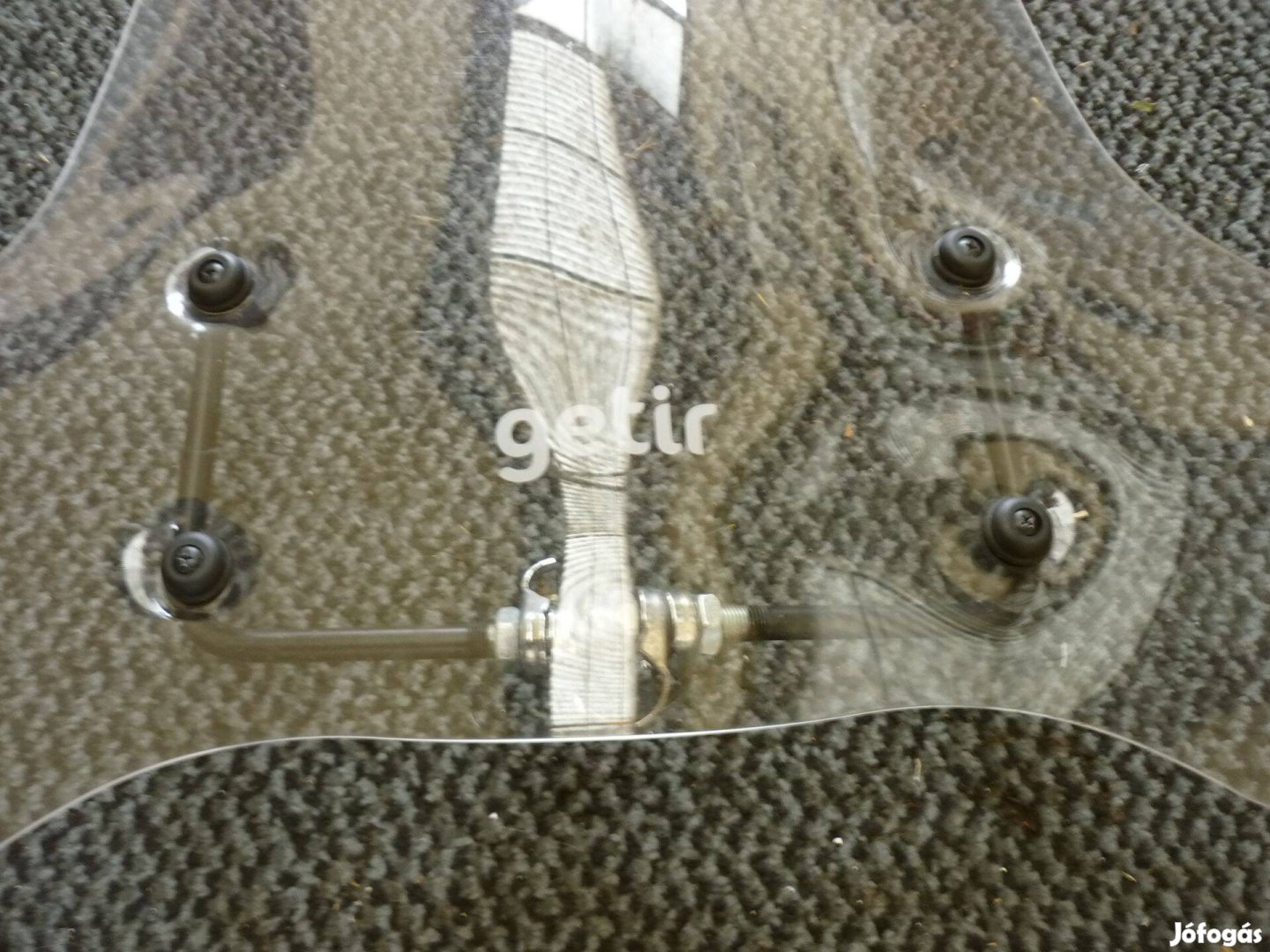 NIU elektromos robogó plexi Isotta Olasz gyártmány