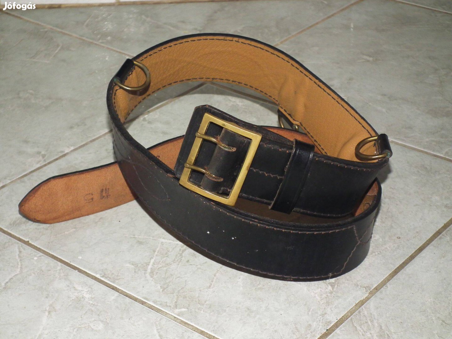 NOS Katonai öv derékszíj nadrágszíj nr.6