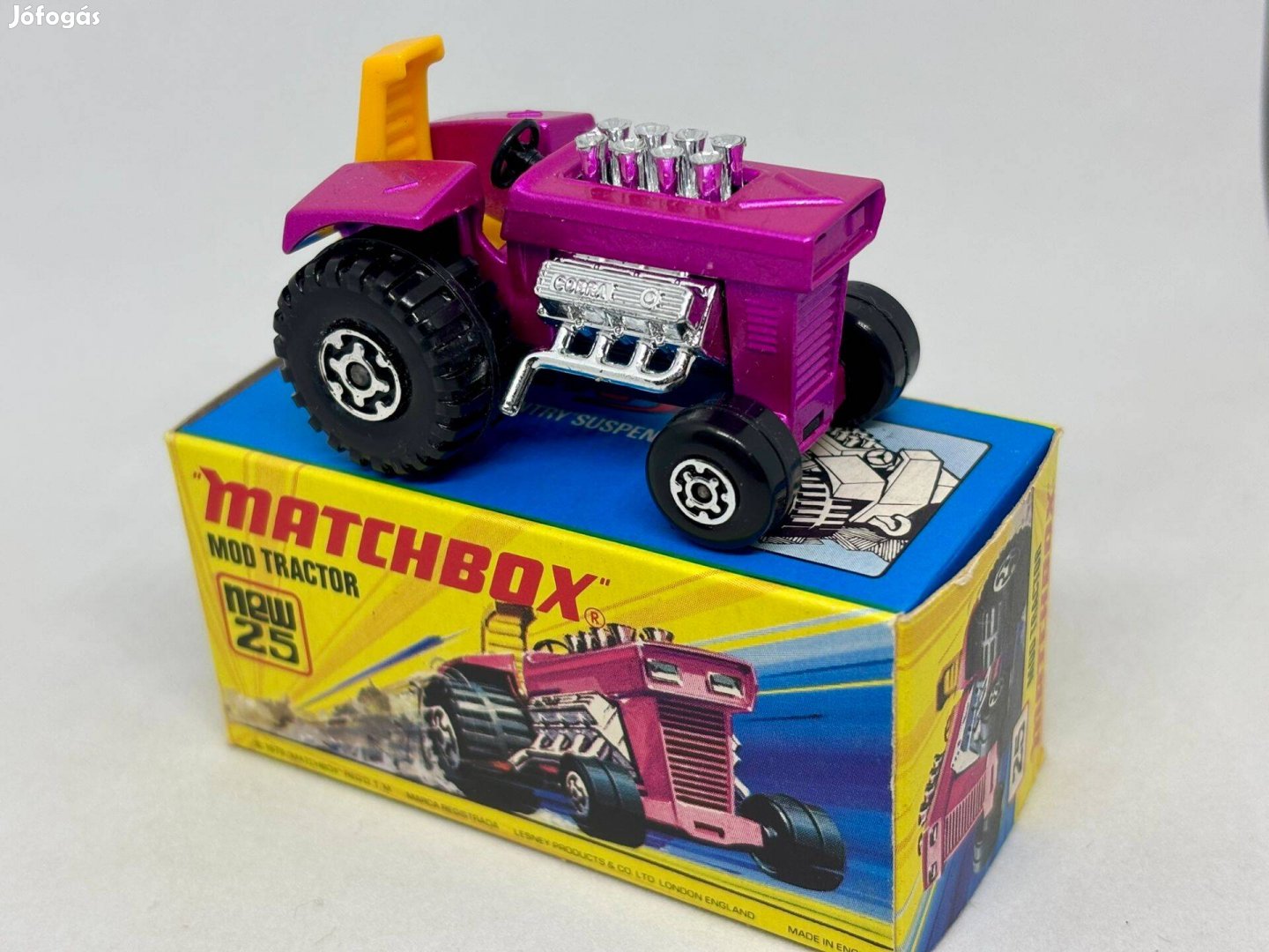 NR25 Mod Tractor Matchbox + eredeti doboz