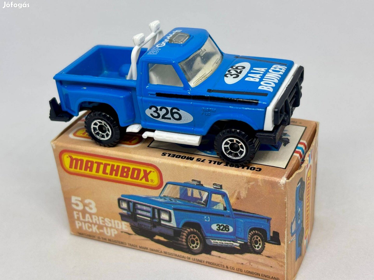 NR53 Flareside pick-up angol Matchbox + eredeti doboz