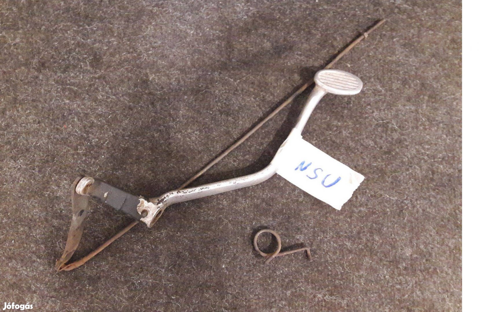 NSU 175 komplett hátsó fék pedál szett