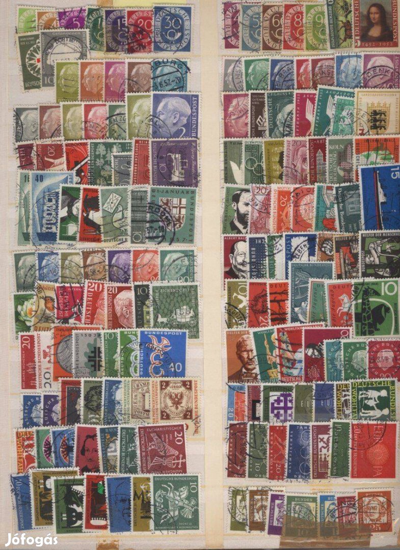 NSZK 1500 Különféle Bélyeg