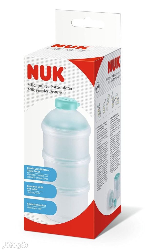 NUK Tejpor Adagoló, BPA-mentes, 3 db-os csomag. OUTLET
