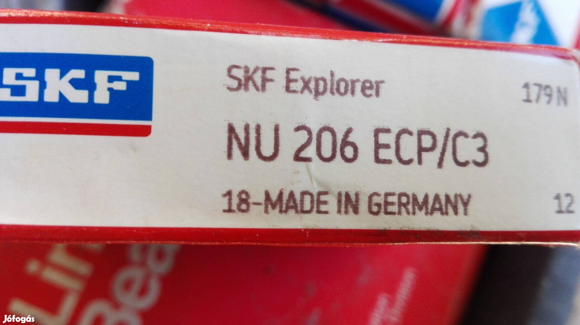 NU 206 ECP/C3 SKF Minőségi csapágy