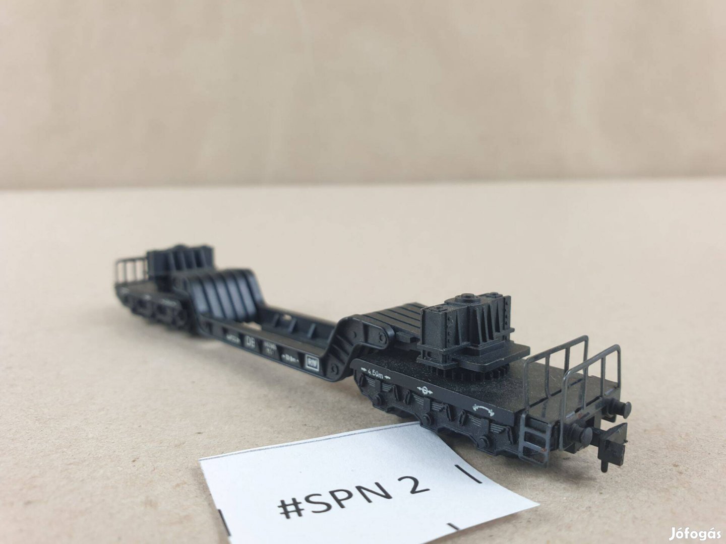 N 1160 DB 6 tg. Nehézteherszállító Kocsi - Vagon SPN2