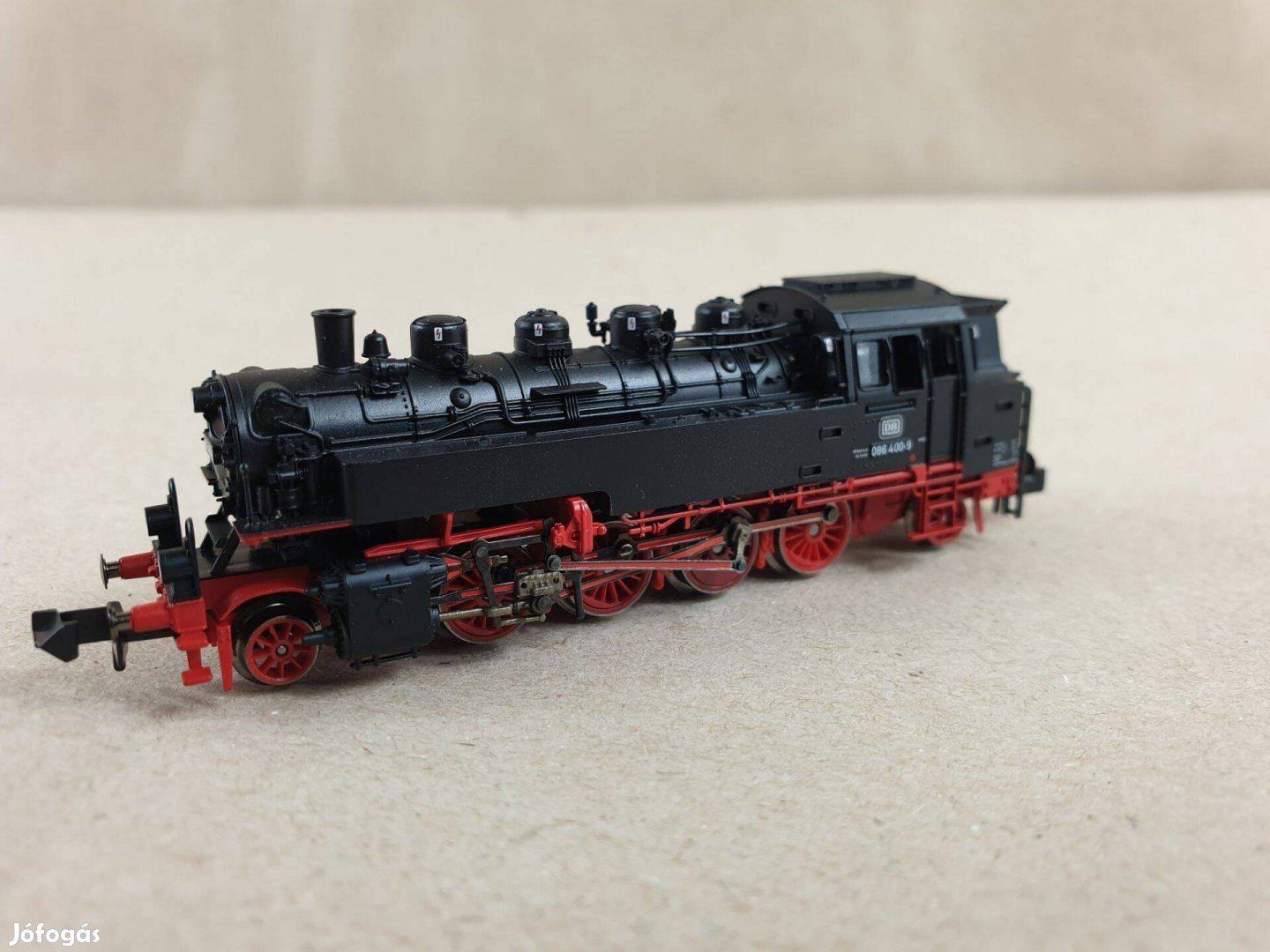 N 1:160 Fleischmann 708674 BR 086 400-9 Gőzmozdony DCC , Hanggal