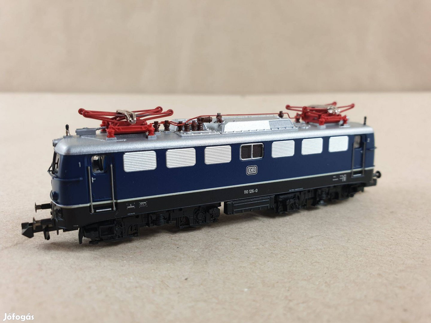 N 1:160 Fleischmann 733072 BR 110.1, DB Villanymozdony - DCC - Hanggal