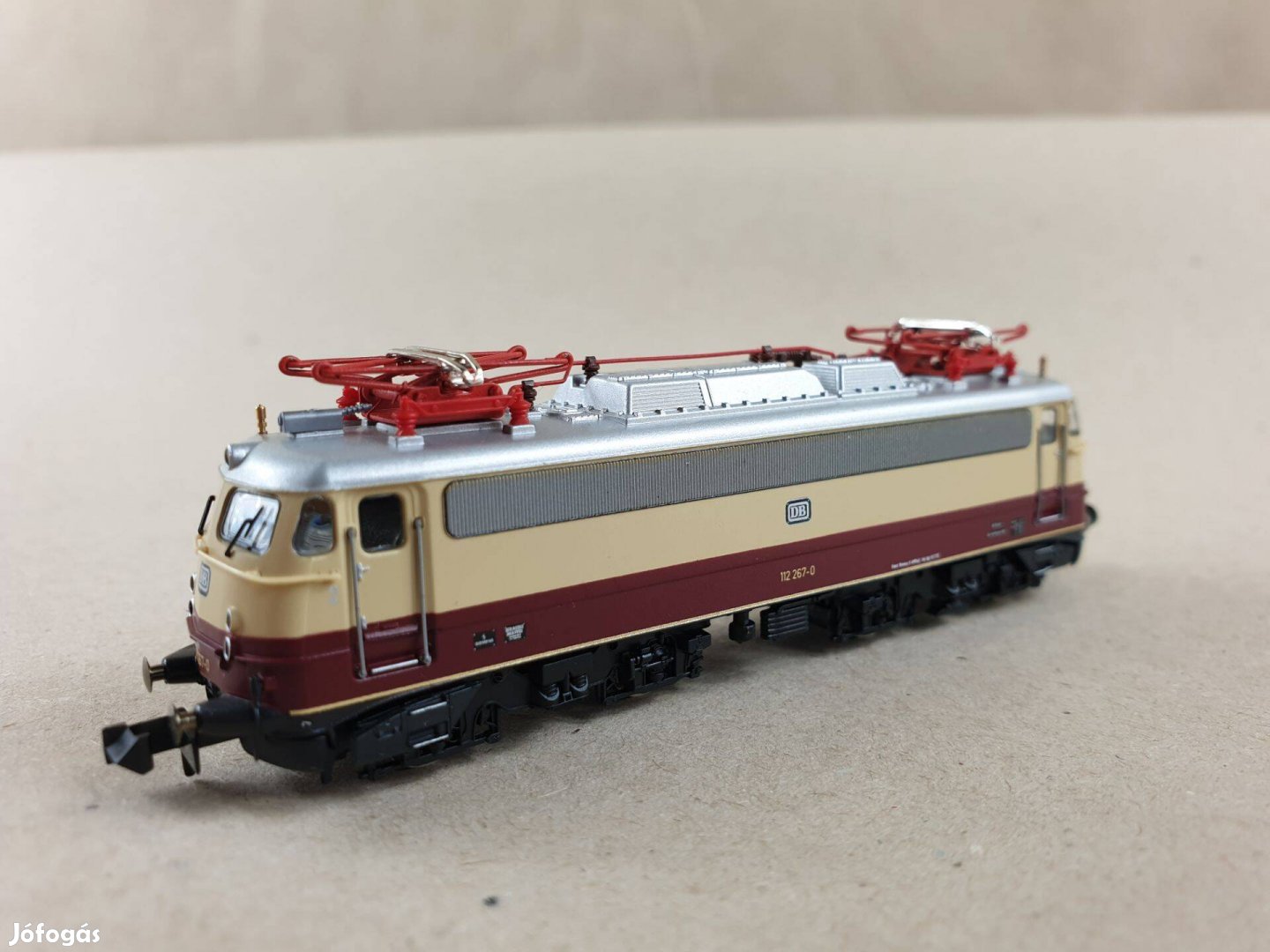 N 1:160 Fleischmann 733890 DB BR112 Villanymozdony - DCC - Hanggal