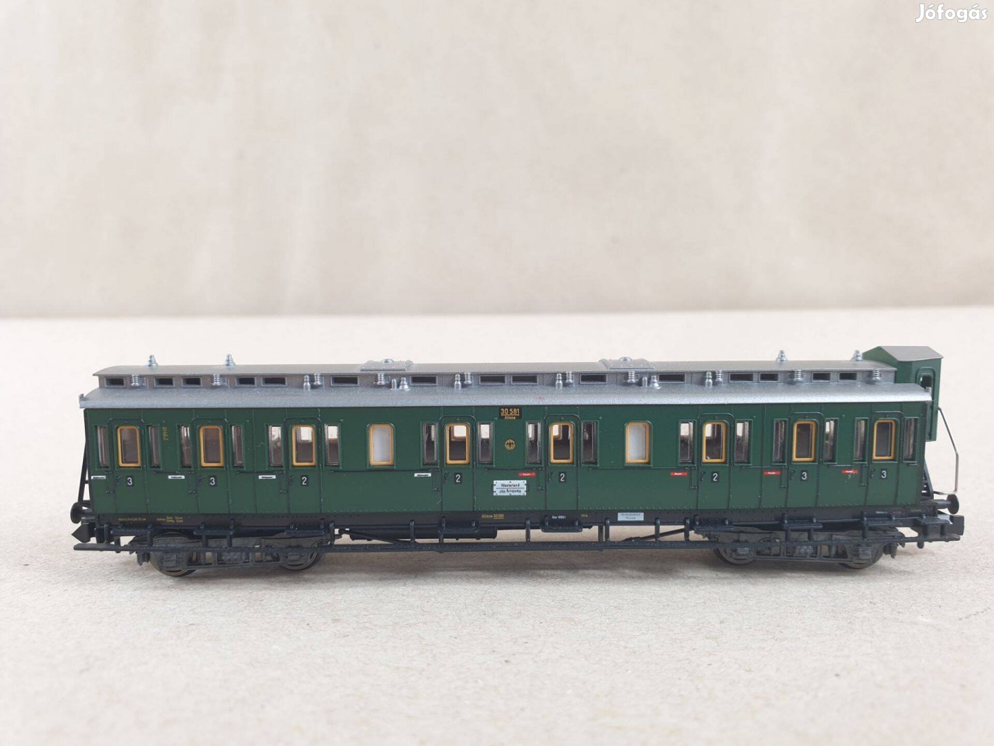 N 1160 Fleischmann 8089 DRG 22. Oszt. Személyvagon Vagon