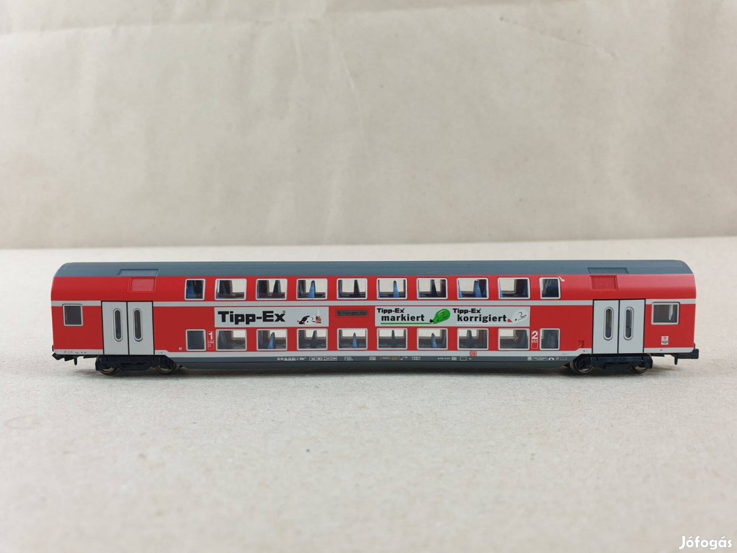 N 1160 Minitrix 15838 DB Emeletes Személyvagon Világítással