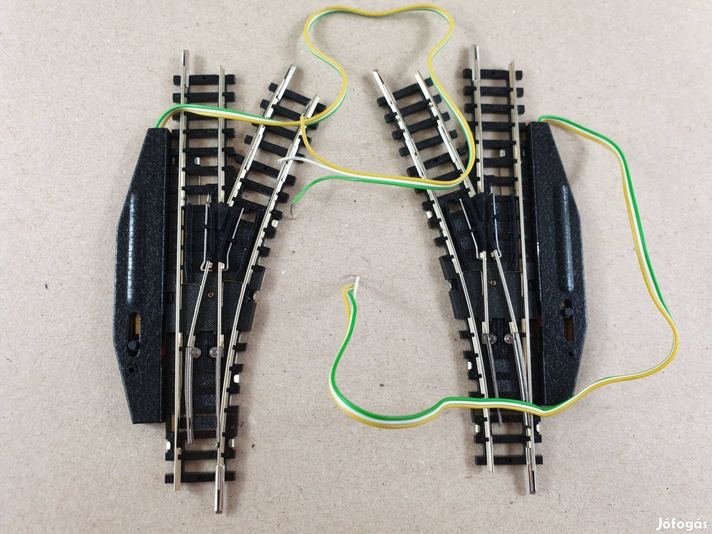 N 1:160 Trix Minitrix 4961 , 4963 Elektromos váltó pár