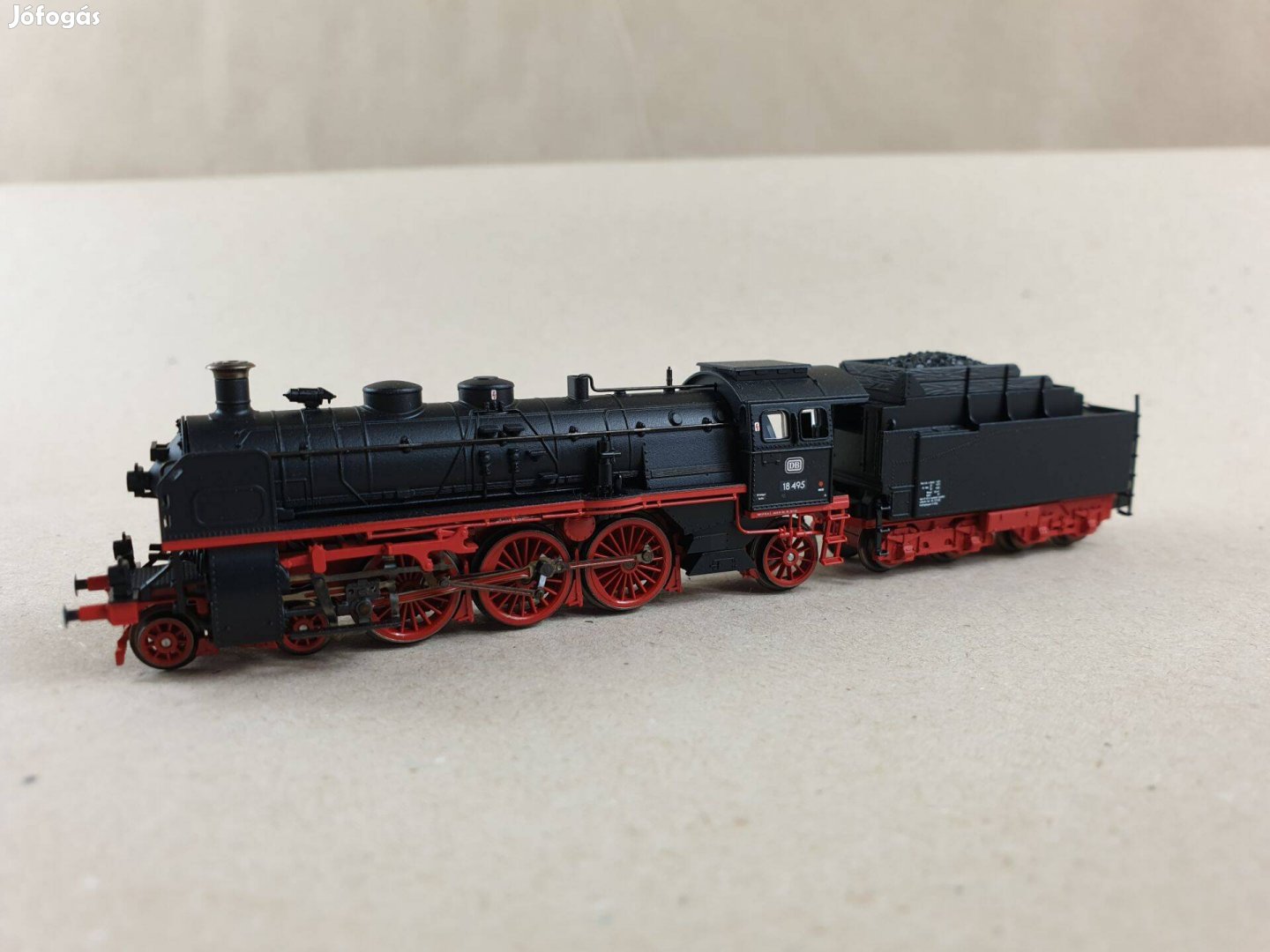 N 1:160 Trix - Minitrix 16184 BR 18 495 Gőzmozdony - DCC - Hanggal