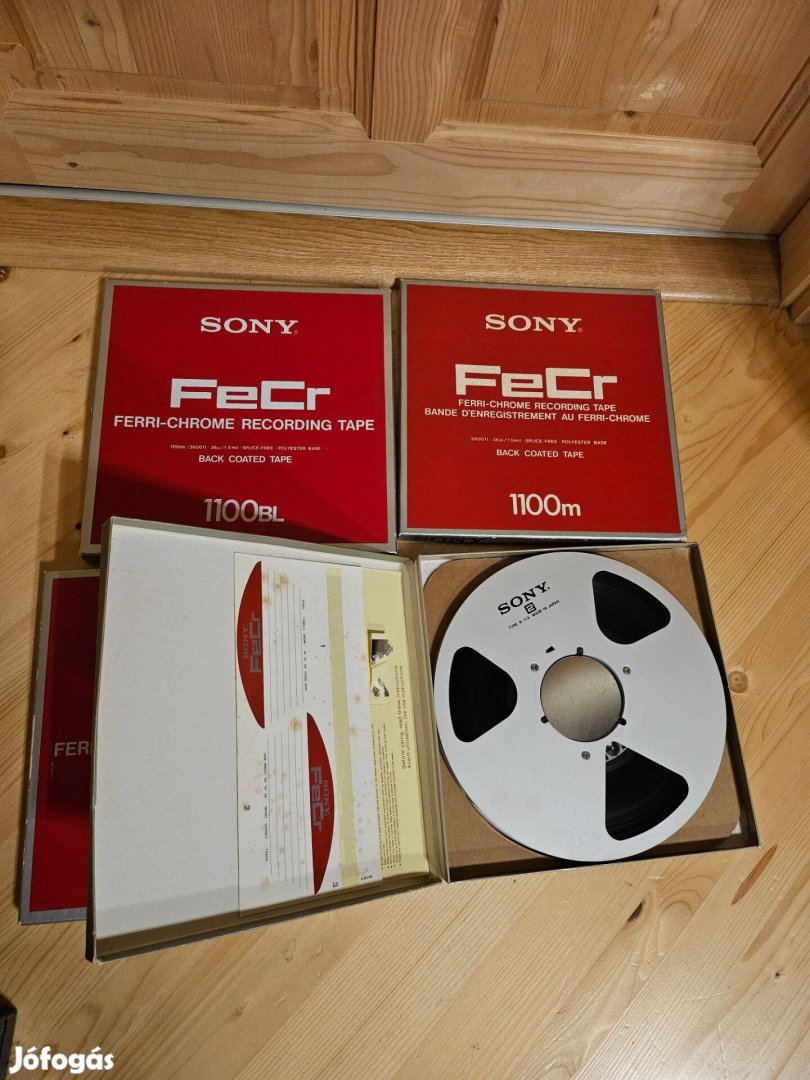 Nab orsók. Sony Basf Uher Maxell Agfa Revox