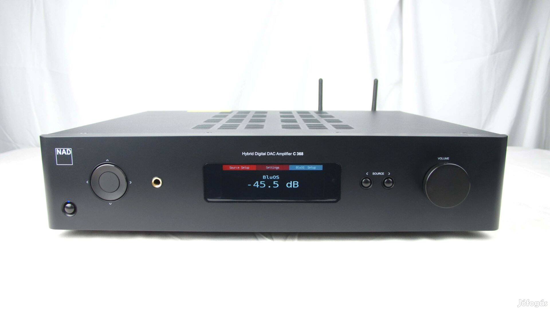 Nad C 368 (2.1) erősítő + DAC + Bluos 2i MDC modul