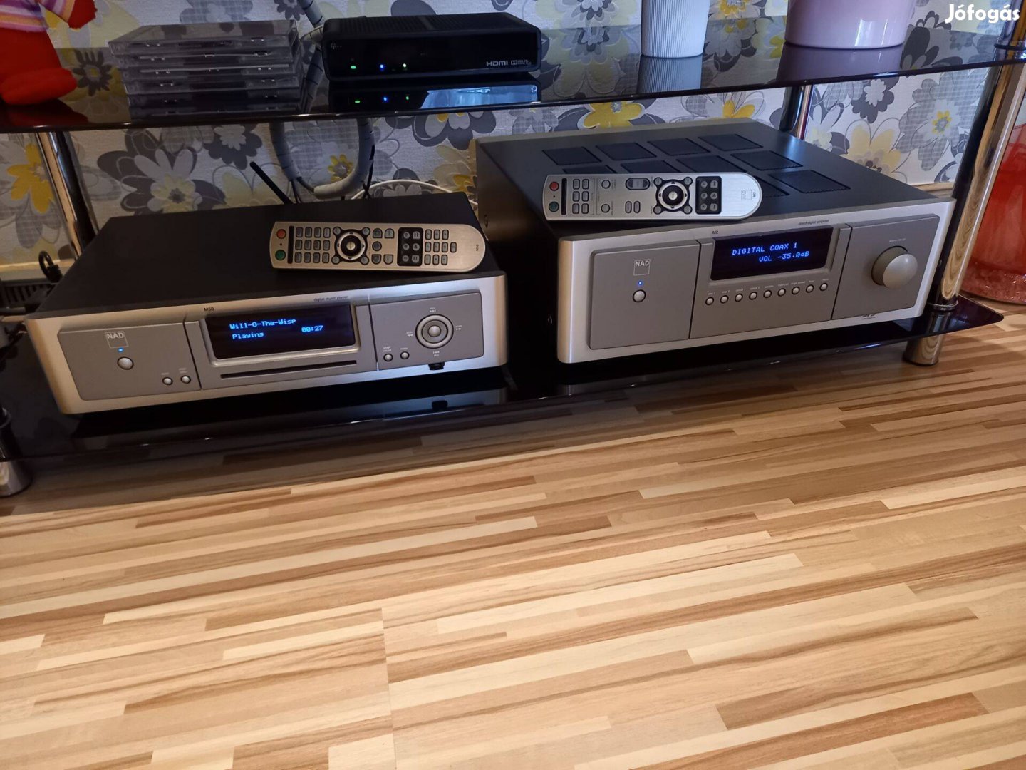 Nad Master Series M2 digitális erősítő, M50 digitális zenelejátszó