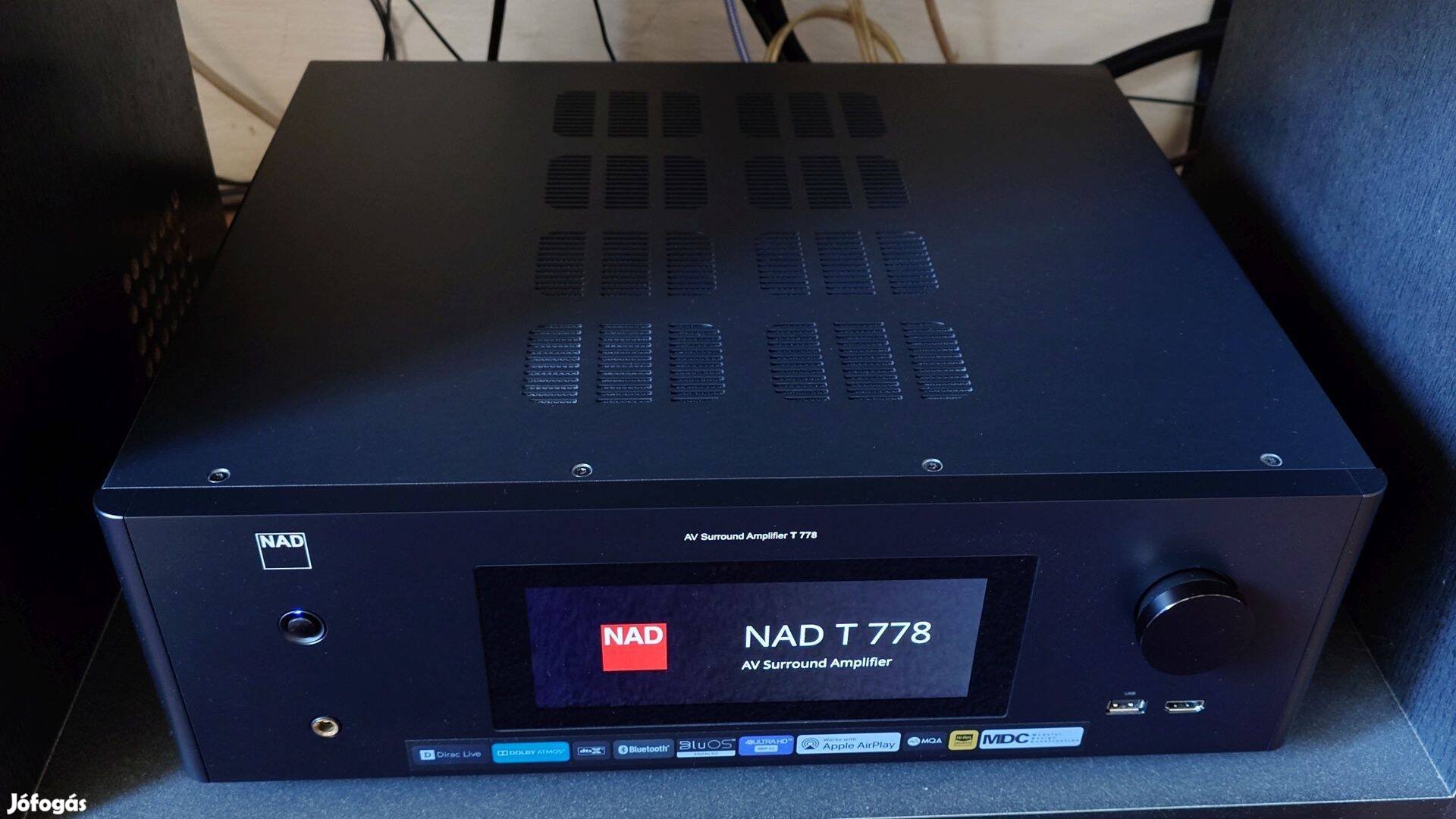 Nad T778 házimozi erősítő + MDC USB DSD modul