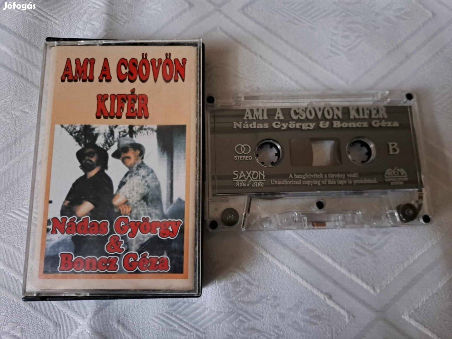 Nádas György - Boncz Géza: Ami a csövön kifér kazetta