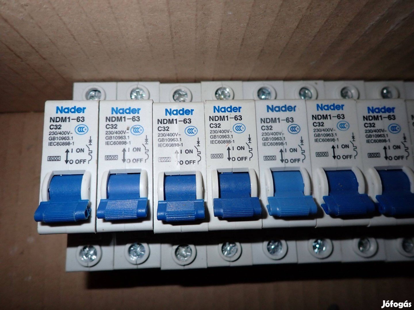 Nader C32A 1p-ú kismegszakító - 25 db