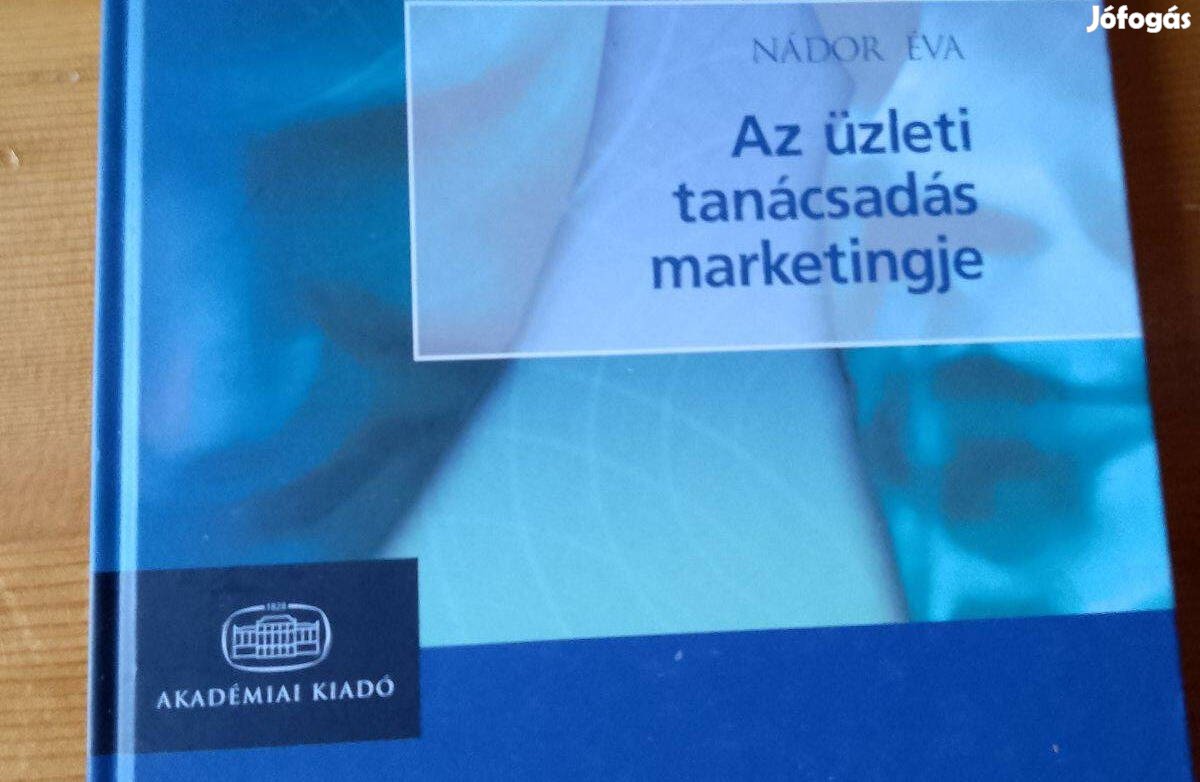 Nádor Éva Az üzleti tanácsadás marketingje / könyv