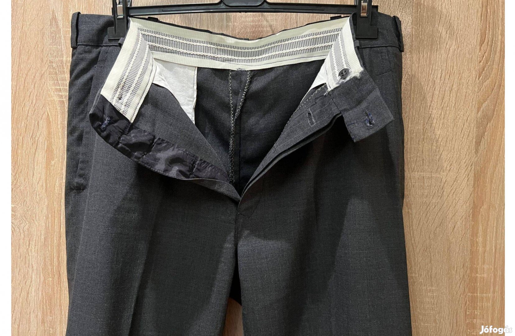 Nadrág - férfi, öltönynadrág 52-es, szürke