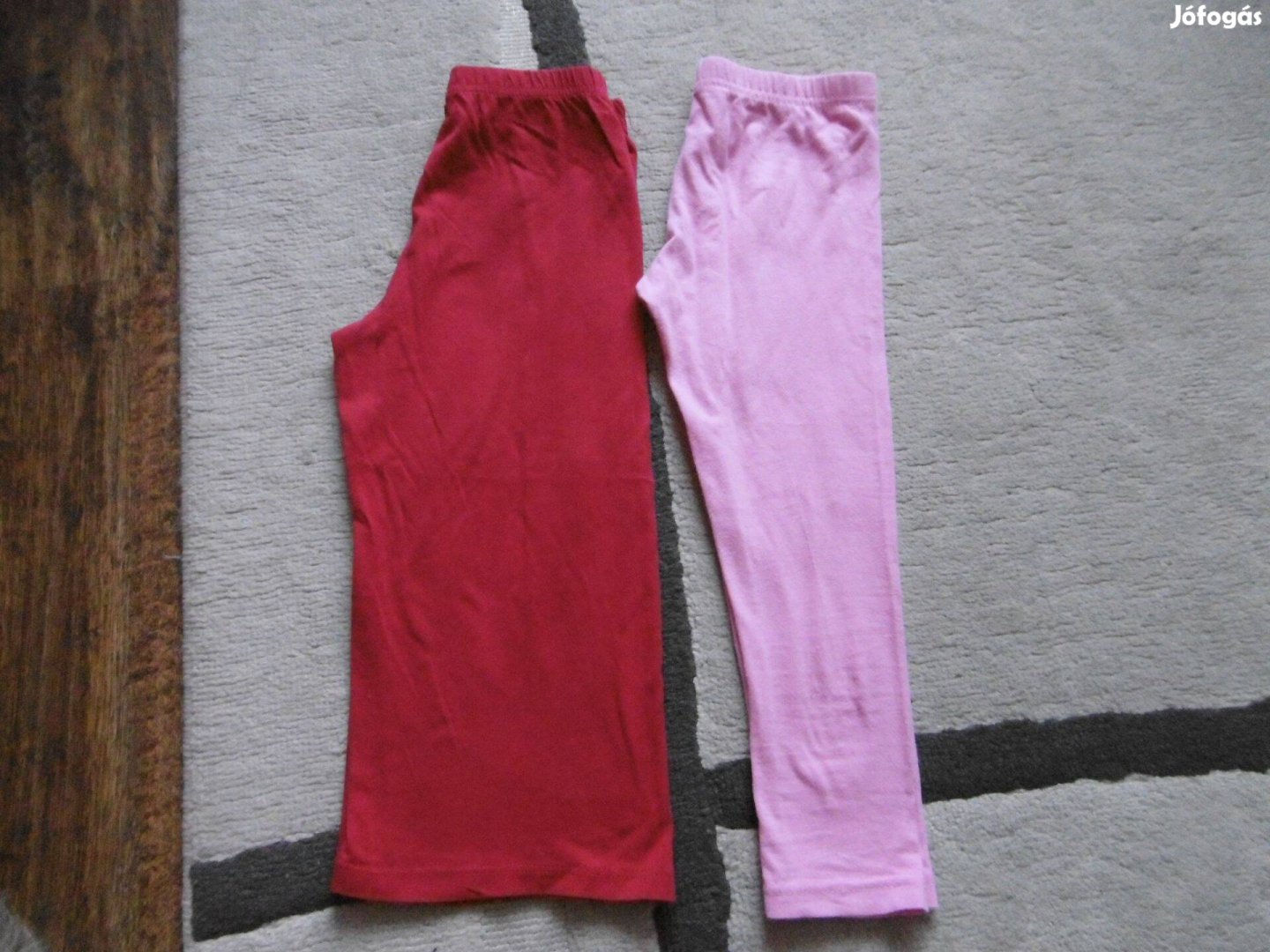 Nadrág, legging 2-3 évesre, szépek, piros új 700 Ft / 2 db