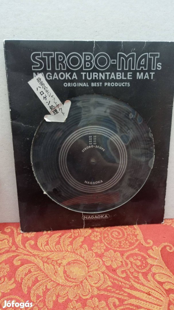 Nagaoka sebesség kontroller lemezjátszókhoz