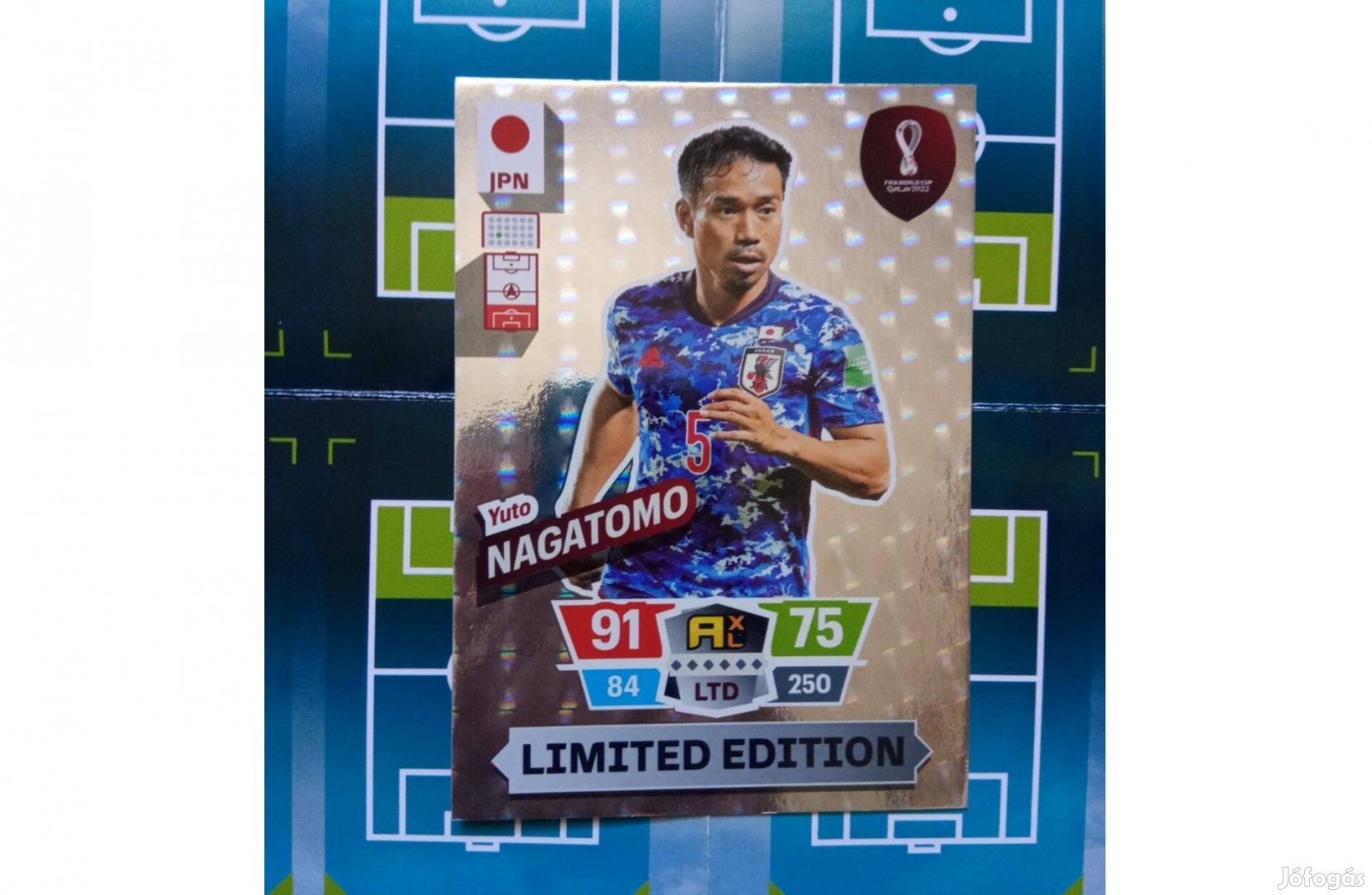 Nagatomo (Japán) Panini Fifa World Cup 2022 Qatar XXL Limited kártya