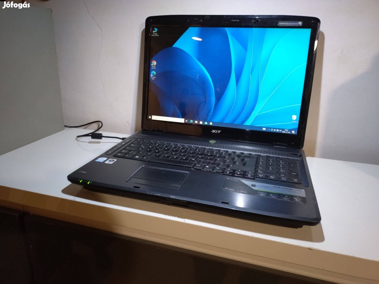 Nagy 17" Acer laptop olcsón eladó ( intel cpu - 4gb - 500gb - wifi )