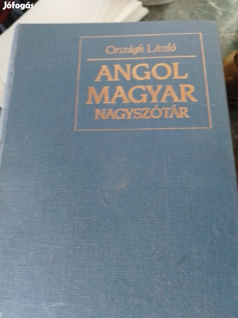 Nagy Angol-Magyar szótár