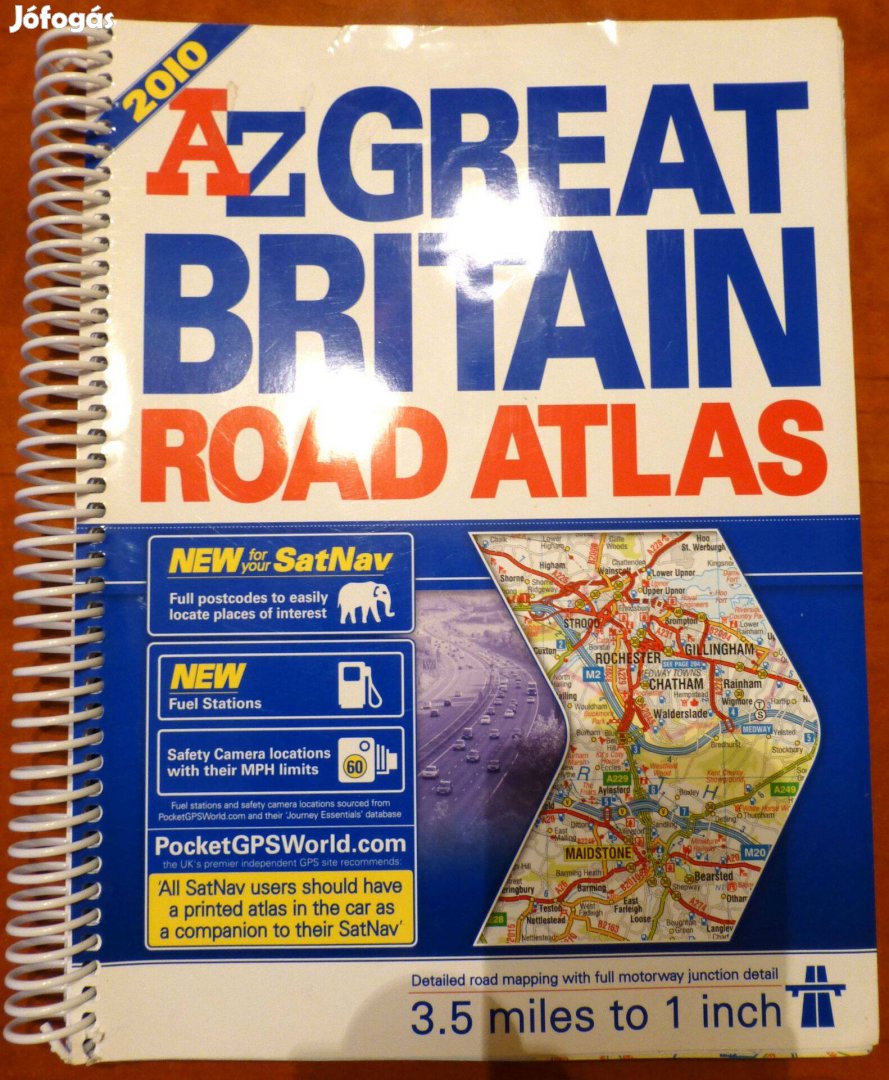 Nagy-Britannia autóatlasz