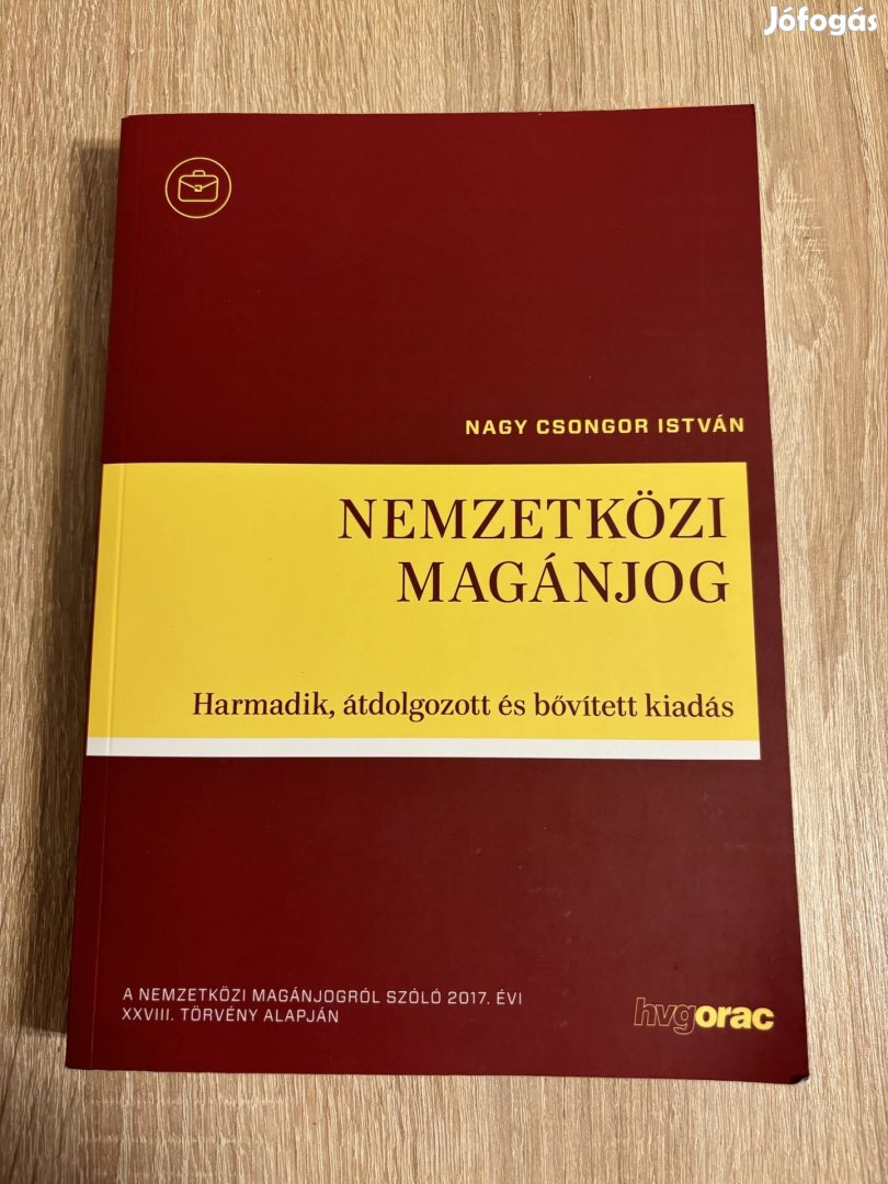 Nagy Csongor: nemzetközi magánjog