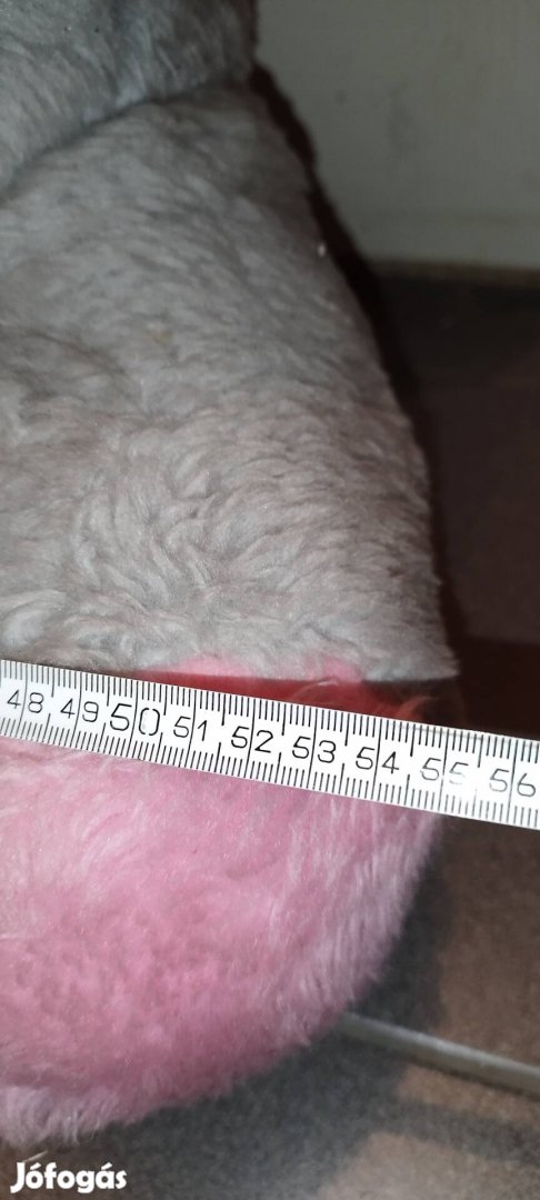 Nagy Elefánt plüss 70 cm magas 55 cm széles