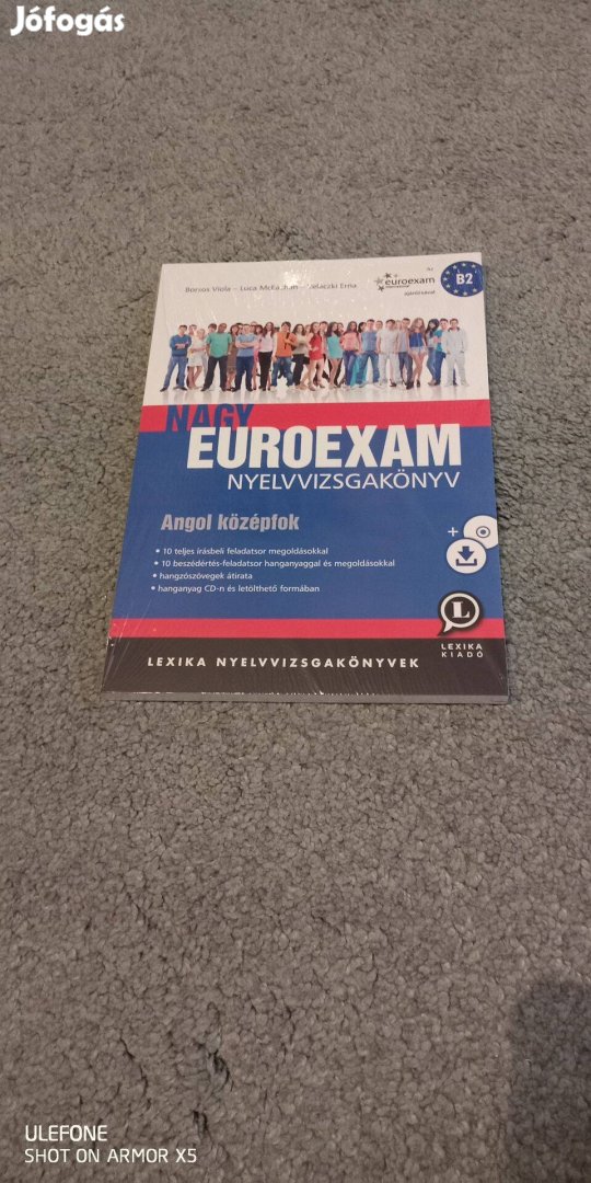 Nagy Euroexam nyelvvizsgakönyv (Angol középfok)