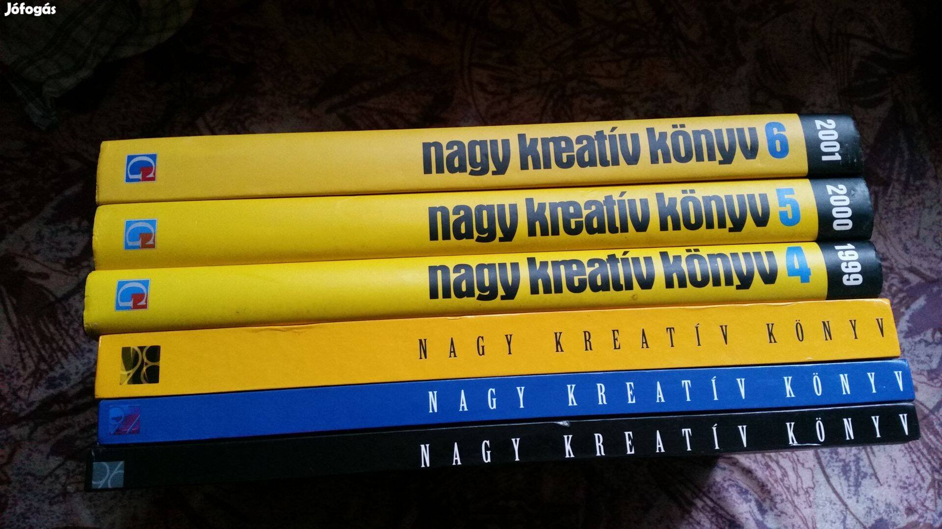 Nagy Kreatív Könyv -1996-1997-1998-1999-2000-2001 -reklám, marketing