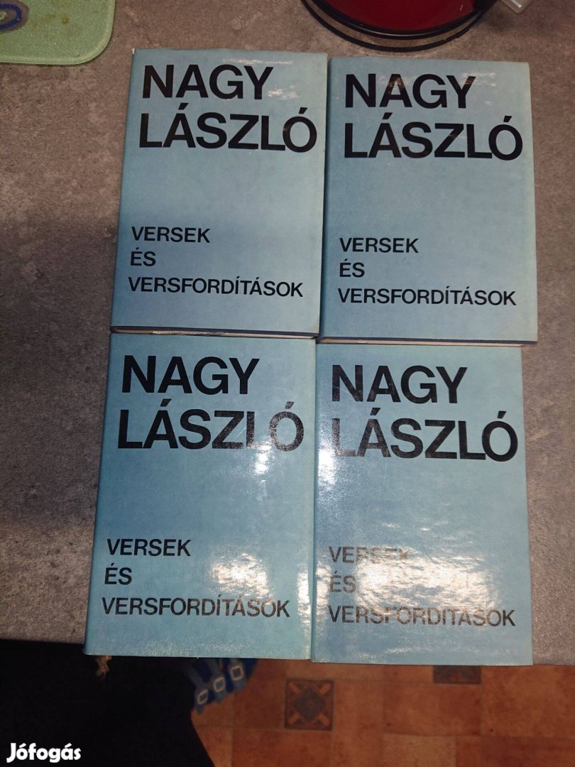 Nagy László Versek és versfordítások I-IV. kötet