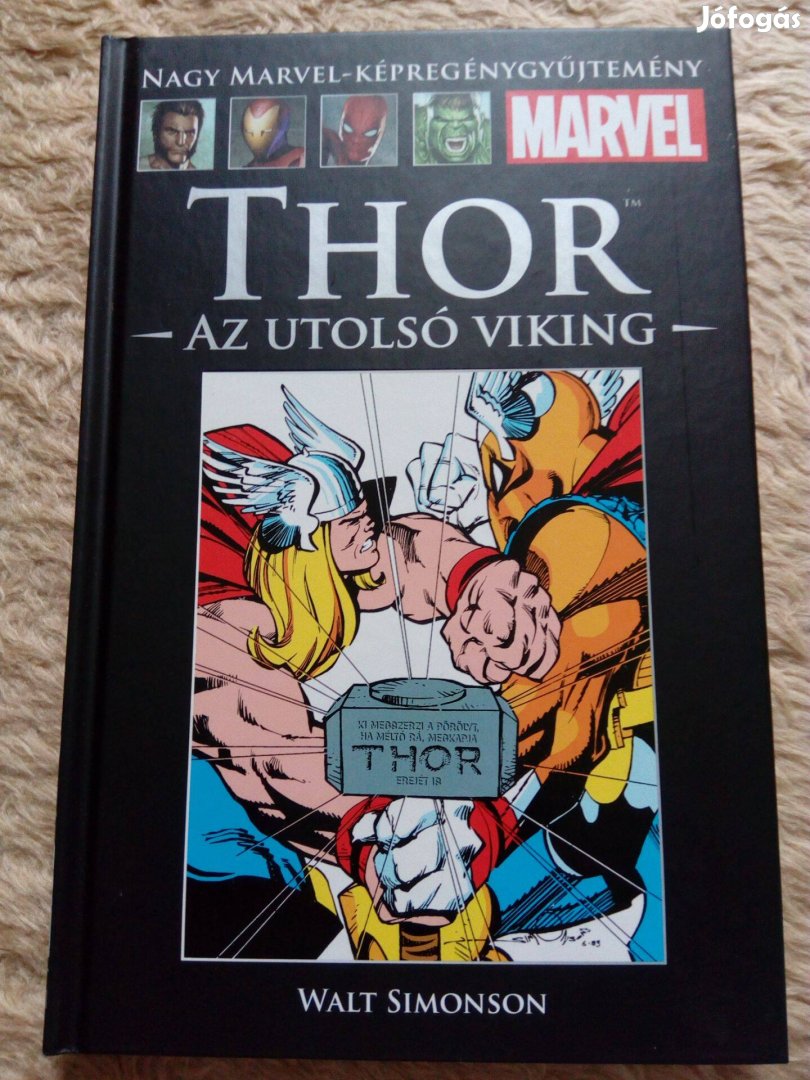 Nagy Marvel Képregény 39. kötet Thor Az utolsó viking eladó!