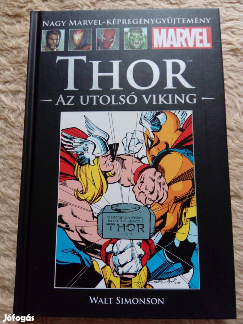 Nagy Marvel Képregény 39. kötet: Thor: Az utolsó viking eladó!