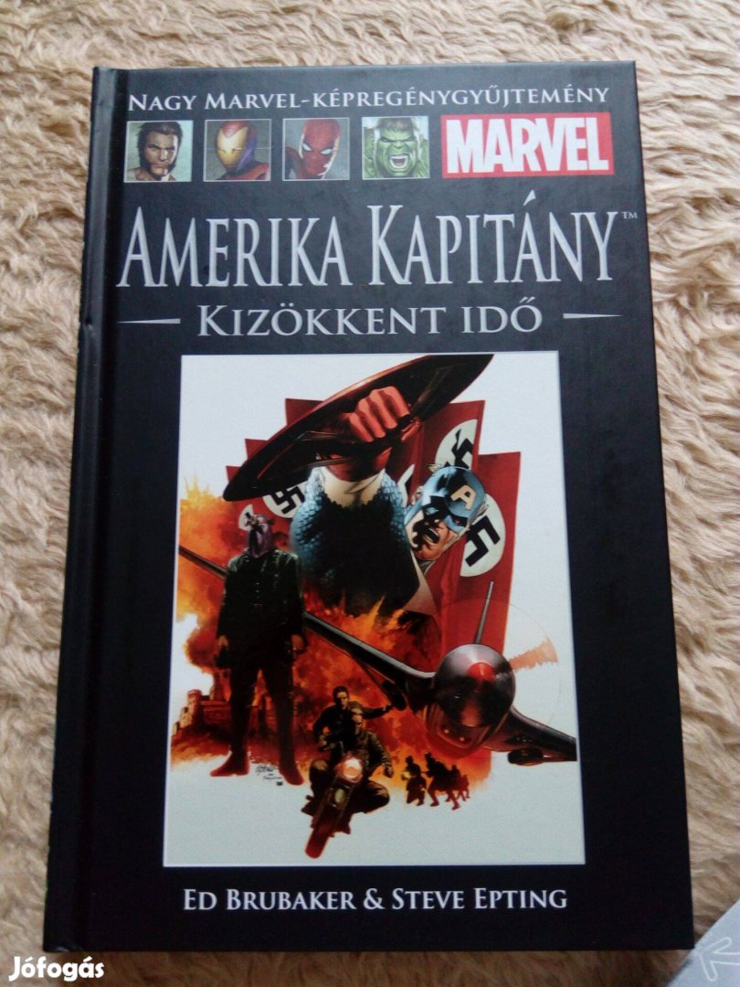 Nagy Marvel Képregény 7. kötet: Amerika kapitány: A Tél Katonája!