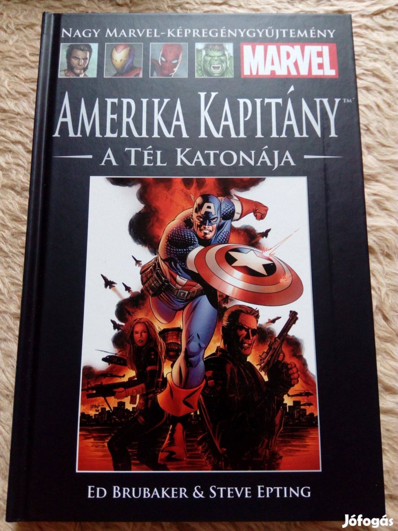 Nagy Marvel Képregény 7. kötet: Amerika kapitány: A Tél Katonája!