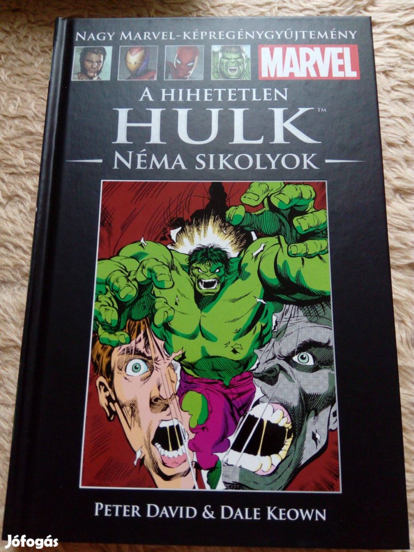 Nagy Marvel Képregény 8. kötet A Hihetetlen Hulk Néma