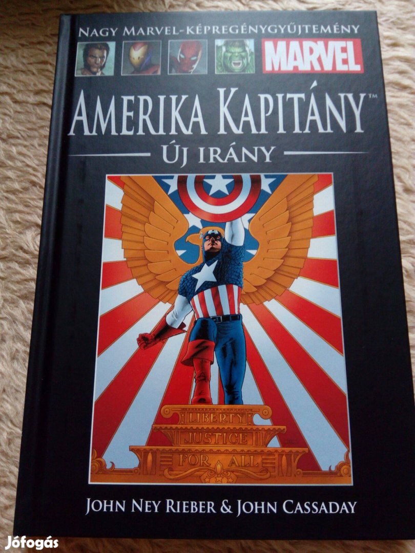 Nagy Marvel Képregénygyűjtemény 11. kötet: Amerika kapitány: Új irány