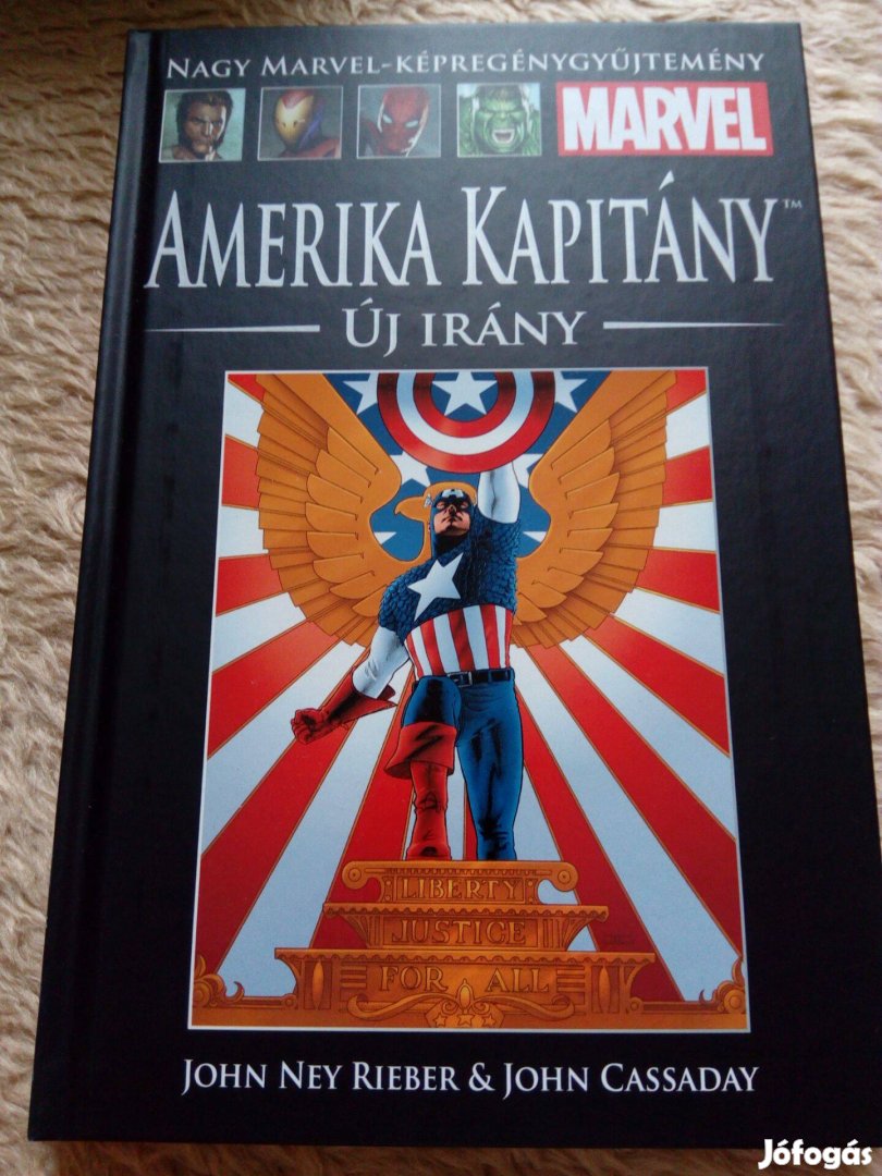 Nagy Marvel Képregénygyűjtemény 11. kötet: Amerika kapitány: Új irány