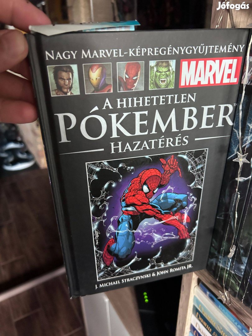 Nagy Marvel Képregénygyűjtemény 1 A hihetetlen Pókember Hazatérés